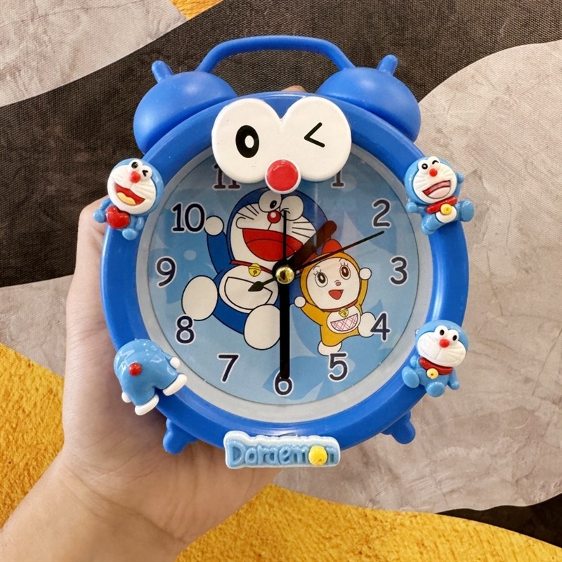 儿童闹钟学生起床叫醒神器可爱卡通网红卧室台钟个性创意桌面时钟