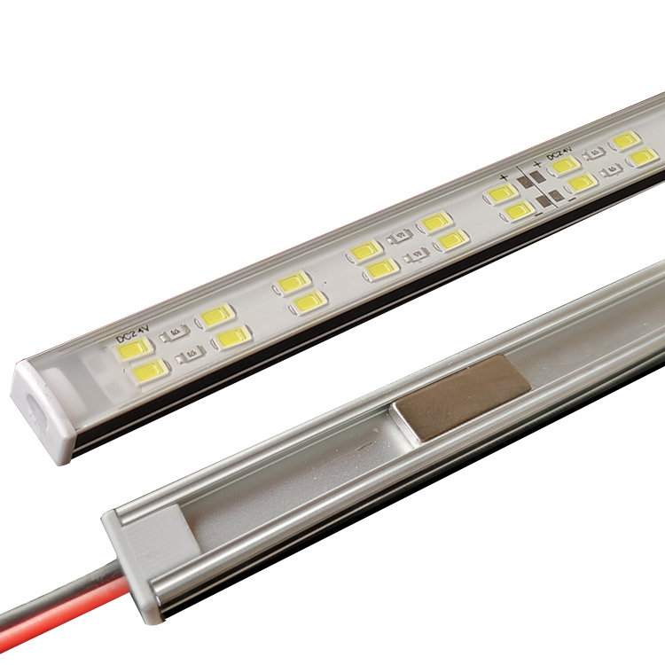 12V24V货车内照明双排led防水车用箱厢 式磁铁车厢灯充电强磁灯条