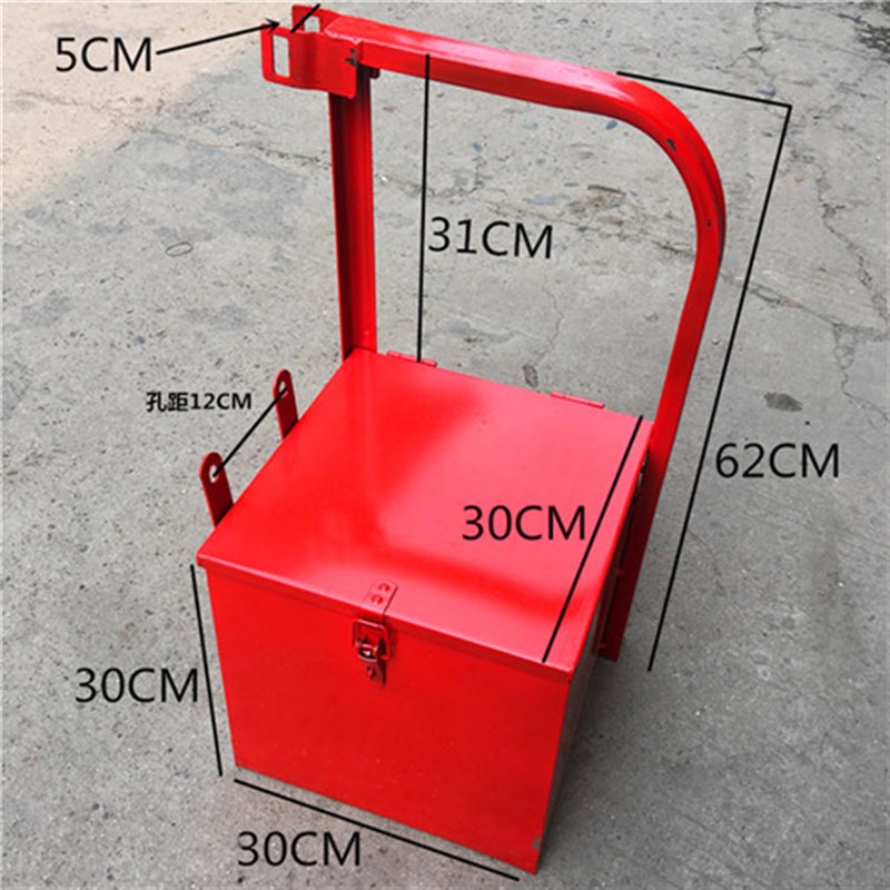 宗申隆鑫福田五星摩托三轮车配件 工具箱带锁侧边箱储物箱