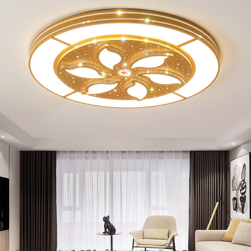 2025新款客厅灯前灯智能大厅主灯1.5米莲花Led卧室吸顶灯系列