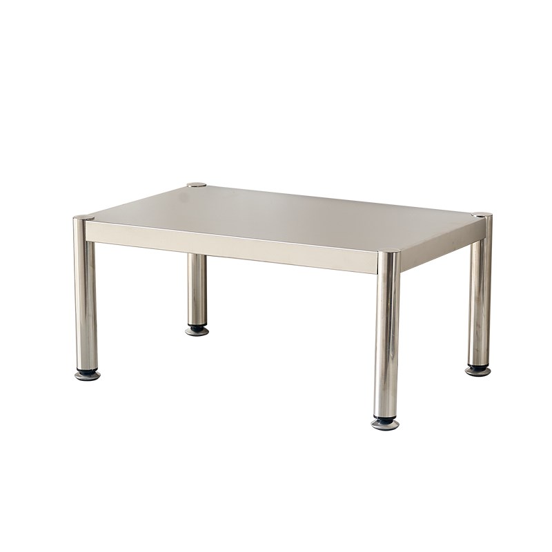 不锈钢一层单层置物架家用厨房垫高加厚底座托架橱柜隔板分层支架