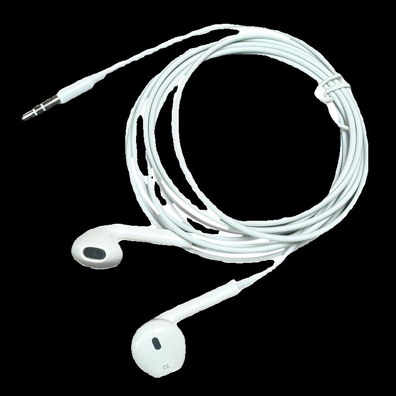 声卡耳机直播专用2米加长有线半入耳降噪重高低音监听3.5毫米插头