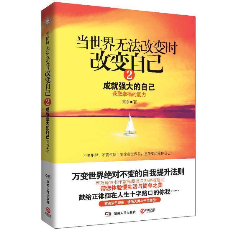 【正版书籍】 当世界无法改变时改变自己2:成就强大的自己 高原 湖南人民出版社