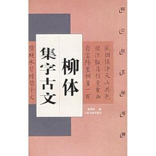 【正版书籍】 柳体集字古文：柳公权玄秘塔碑 蔡剑明 著 上海书画出版社