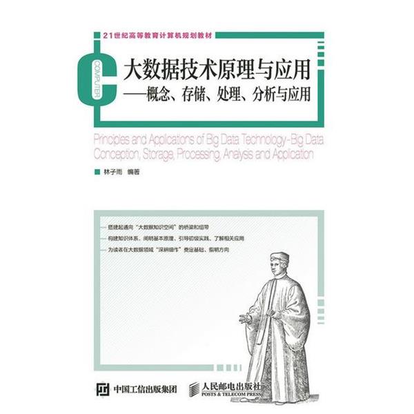 【正版书籍】 大数据技术原理与应用:概念、存储、处理、分析与应用 林子雨 人民邮电出版社