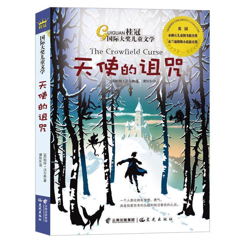 【正版书籍】 桂冠国际大奖儿童文学—天使的诅咒 (英)沃尔希,谭旭东 云南出版集团公司 晨光出版社