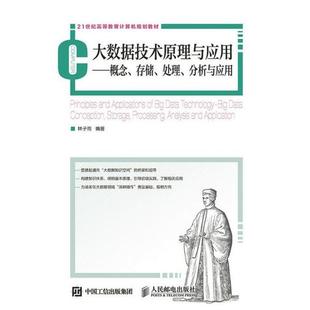 处理 社 书籍 人民邮电出版 林子雨 分析与应用 存储 概念 大数据技术原理与应用 正版