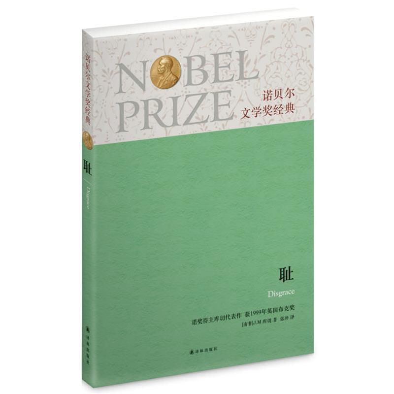 【正版书籍】 诺贝尔文学奖经典：耻 J.M.库切　著,张冲　译 译林出版社