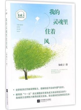 【正版书籍】 我的灵魂里住着风 朱成玉 江苏凤凰文艺出版社