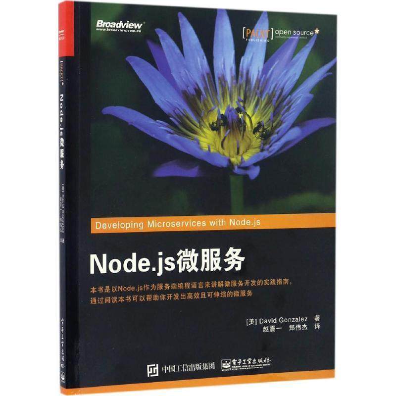【正版书籍】 Node js微服务 [美] David Gonzalez（大卫 冈萨雷斯）,赵 电子工业出版社