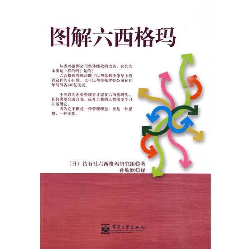 【正版书籍】 图解六西格玛 孙欣欣 电子工业出版社