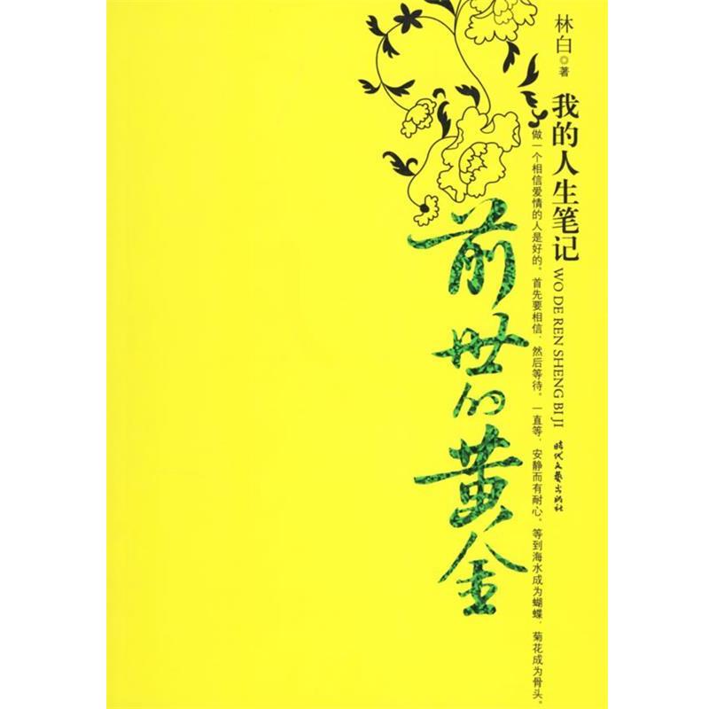 【正版书籍】 我的人生笔记:前世的黄金 林白 著 时代文艺出版社