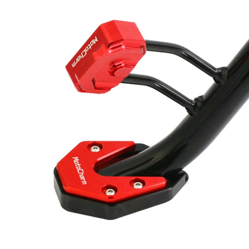 适用铃木GSX250R加大脚撑辅助块铝合金摩托车改装侧支架防滑垫