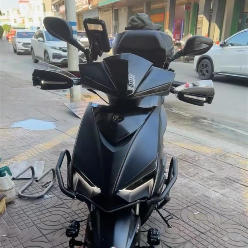 适用雅马哈巧格i125/巡鹰旭鹰赛鹰GT改装手把风挡 摩托车防撞配件