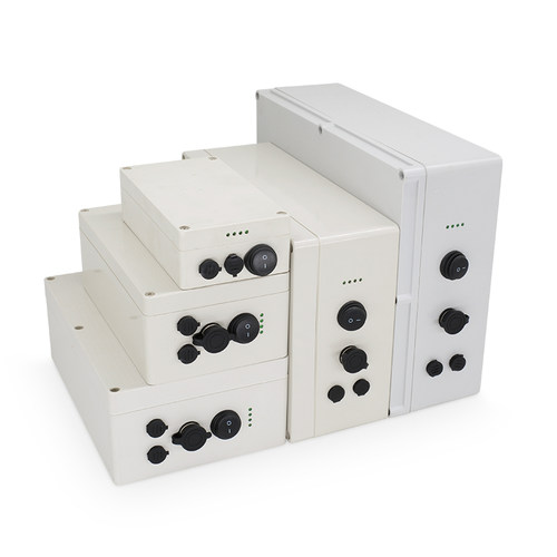 锂电池12V大容量18650芯大功率带防水壳太阳能路灯12伏可充电电瓶