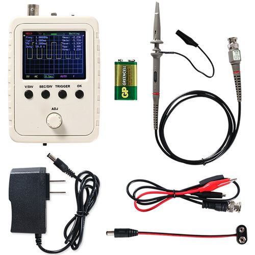数字示波器手持小型迷你示波表 便携式示波仪带高压探头波形分析