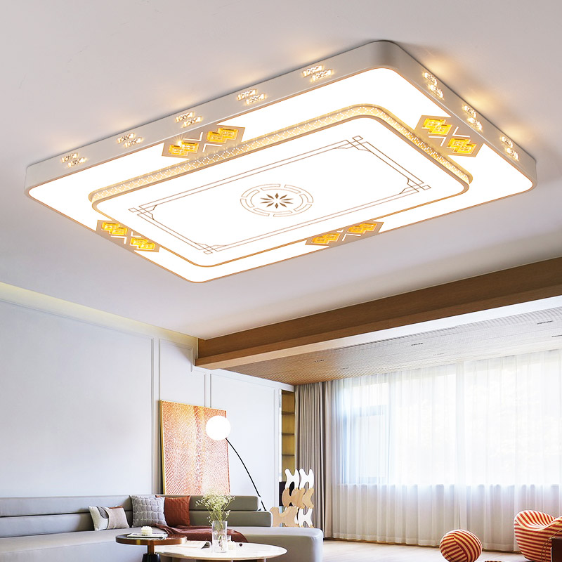 客厅吸顶灯简约现代2023年新款led卧室灯餐厅阳台灯具新中式大灯