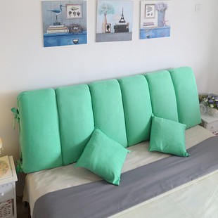 床头靠垫软包布艺床头套罩床头大靠背垫床上大靠枕可拆洗现代简约