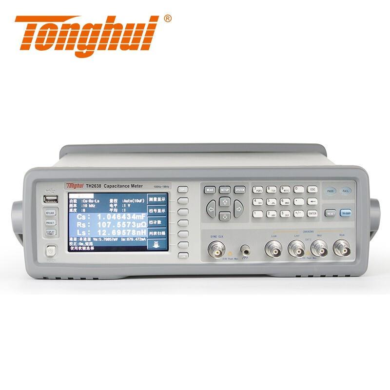 TH2638/A/B电容测量仪自动平衡11挡分选TH2638C精密数字电桥