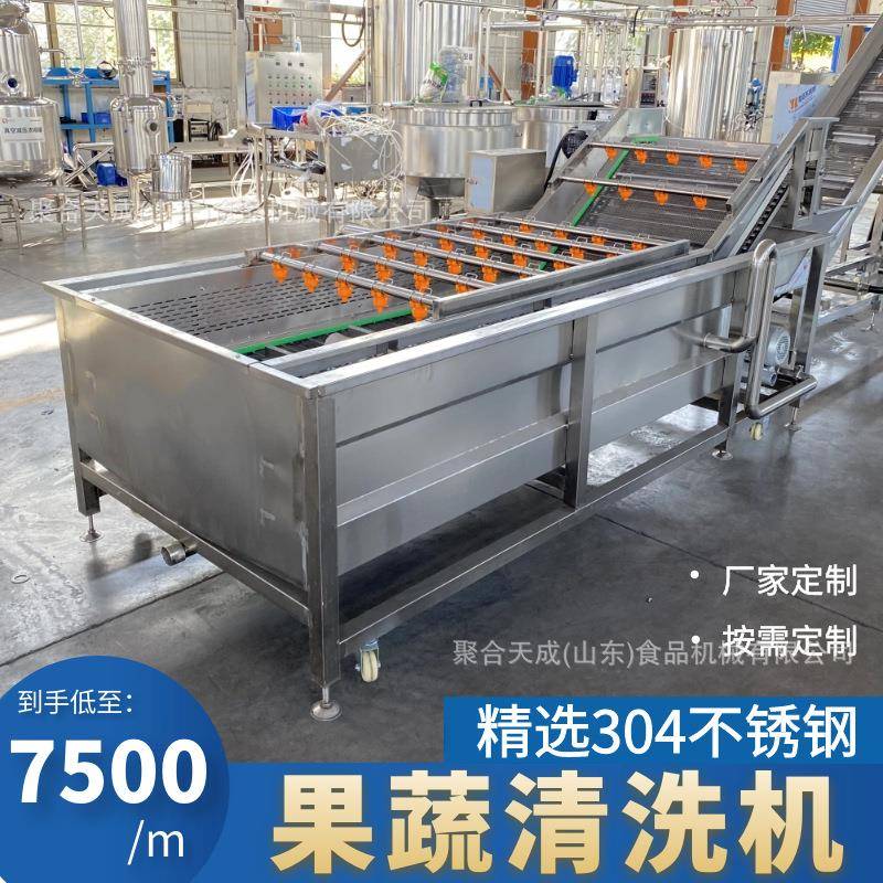 厂家商用玉米西红柿清洗设备鸡肉鸡腿清洗机大型中草药清洗设备