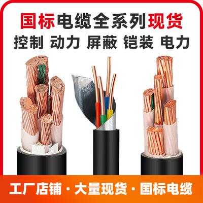 ZA阻燃ZRA电缆ZRB铜芯ZR铠甲电缆ZB铠装电线VV VVR VV22全类铜缆