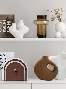 侘寂风抽象艺术高级感软装摆件现代客厅电视柜酒柜小众家居装饰品