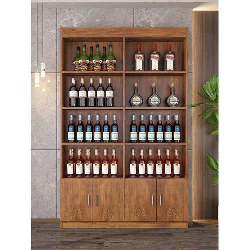 便利店烟酒展示柜烟酒店背柜酒柜产品展示架样品陈列柜台茶叶柜子