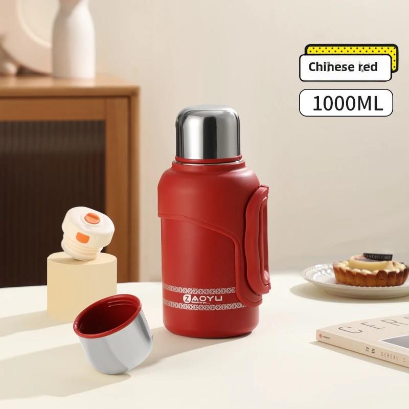 氢气和氧气金刚壶保温杯1000ml户外大容量保温杯大容量便携式316