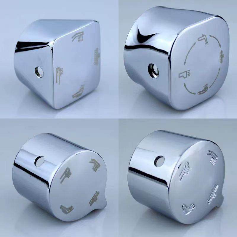 淋浴龙头维修配件 四档分水器旋转开关手柄 花洒混水阀阀芯转换器