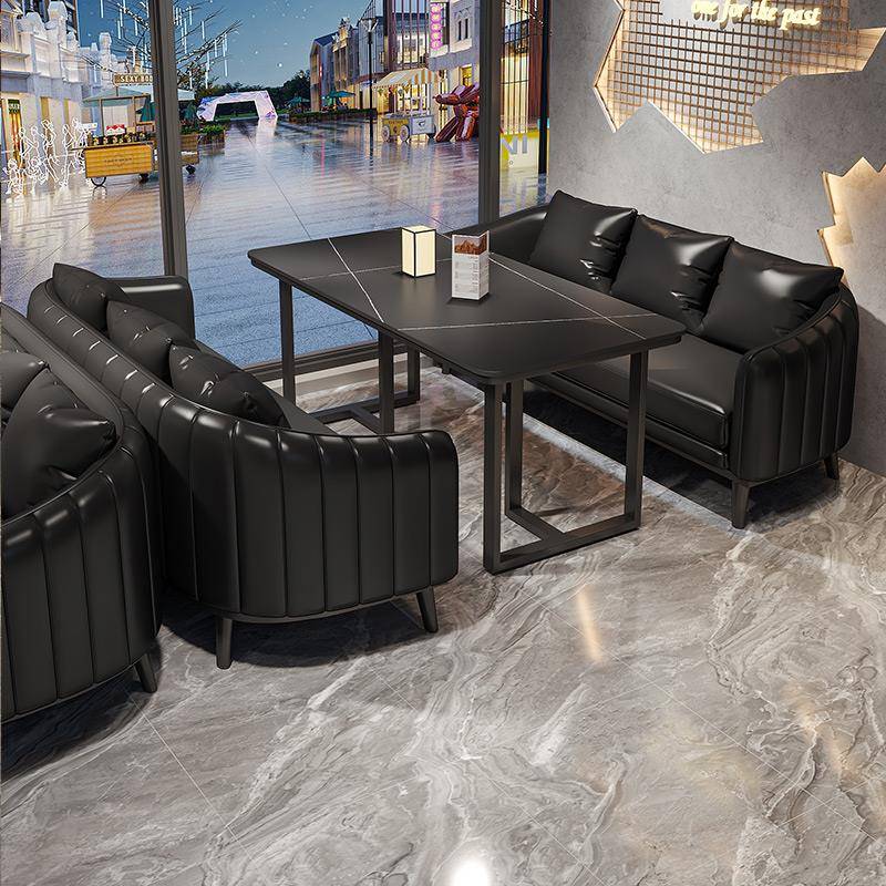 酒吧清吧烧烤店小酒馆咖啡厅商用西餐厅音乐餐吧沙发卡座桌椅组合