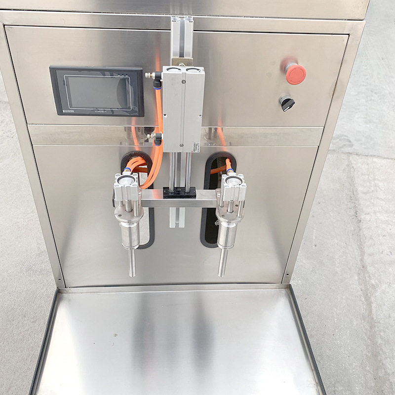 大桶植物油灌装机 双头洗洁精活塞式半自动灌装机 洗衣液灌装机,办公设备/耗材/相关服务,灌装机,淘宝优惠券,粉丝福利购,淘宝优惠卷