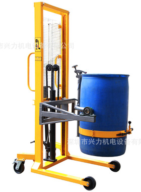 DA450(-1)手动油桶倒料堆高车DA400倒桶机 有带称和电动款翻转器