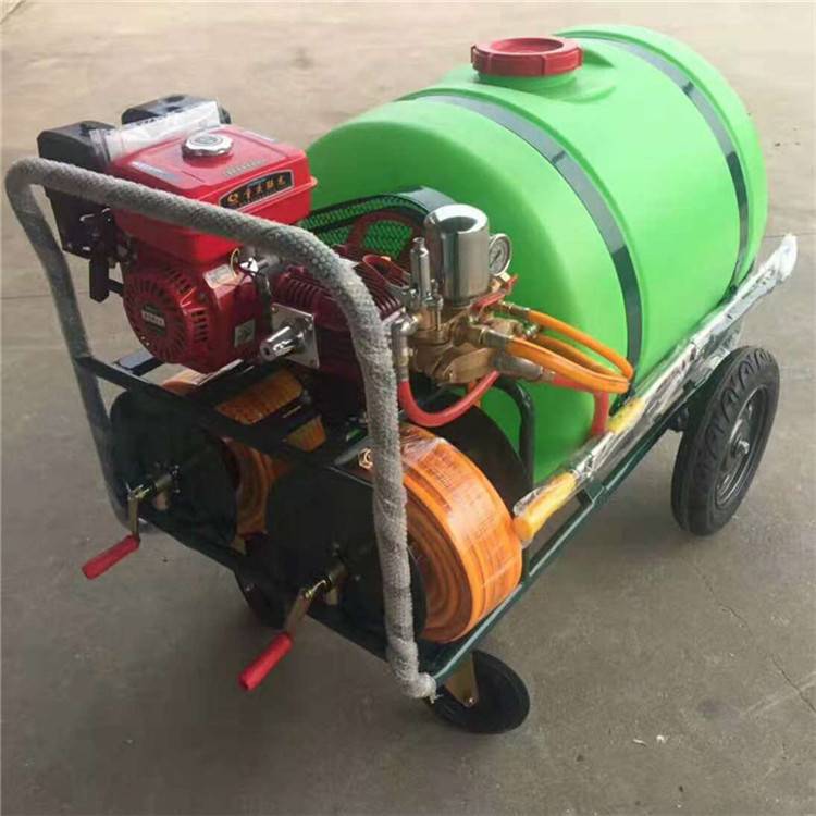 200L手推高压喷雾器 园林果树杀虫打药机 农用四轮喷药车