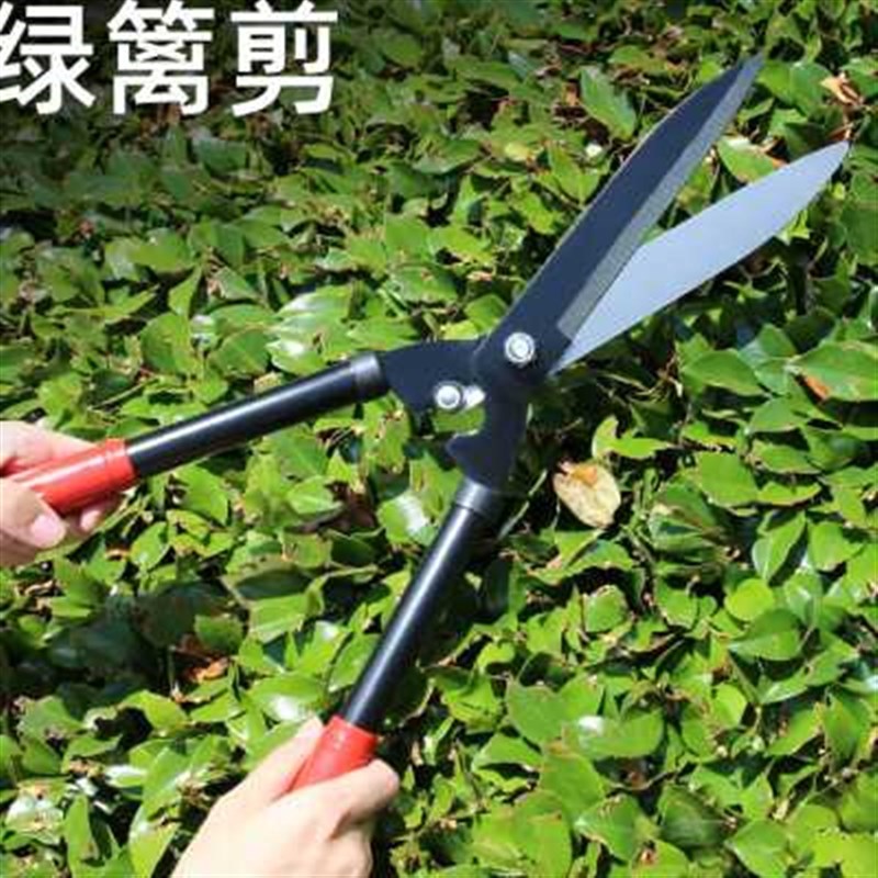 新款造型修d枝剪园艺剪刀整枝z花枝剪树枝园林大剪刀草坪剪绿篱剪