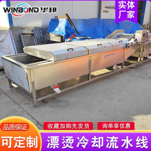 蔬菜加工预煮流水线 海鲜菌菇蒸煮漂烫机 土豆片藕片漂烫冷却机,生活电器,消毒机/活氧机,淘宝优惠券,粉丝福利购,淘宝优惠卷