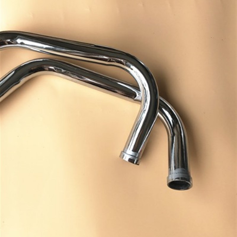 超光250/CA250大地鹰王150/DD250摩托车双缸排气管DD250消声器