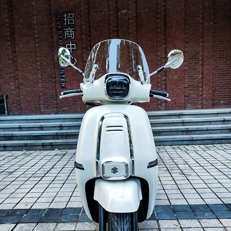 天适用于铃木S125风挡改装配件踏板挡雨板前挡风玻璃