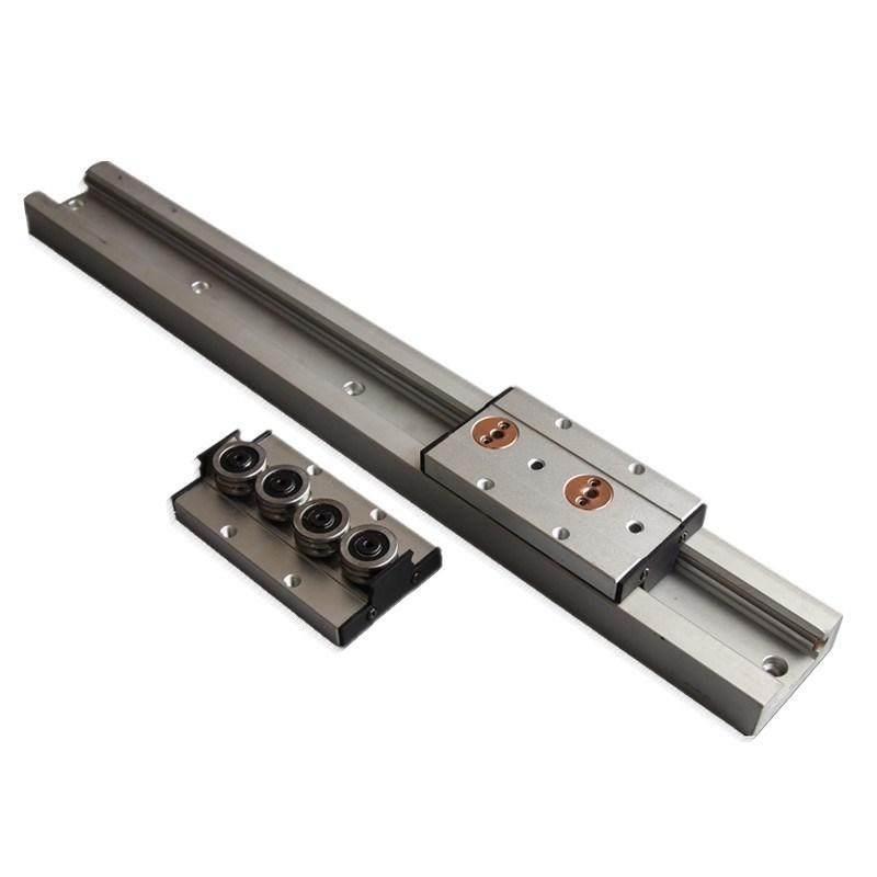 新品新品新品内置双轴心直线导轨滑块机械高速静音工业滑轨铝Q型