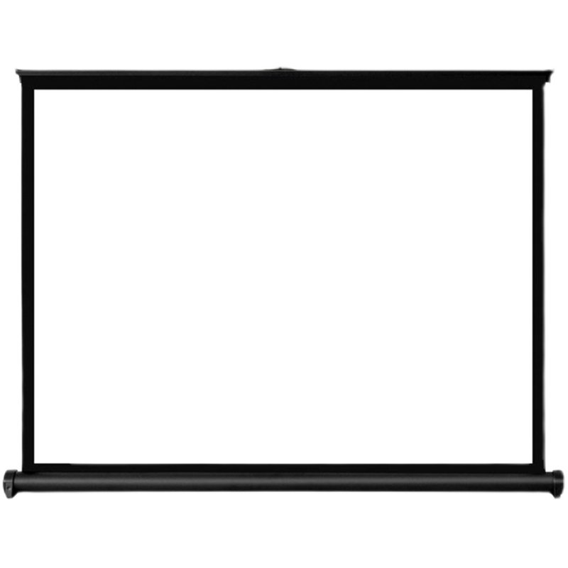 投影仪布幕家用移动小型桌面幕50寸便携户外免打孔投影幕布地拉幕