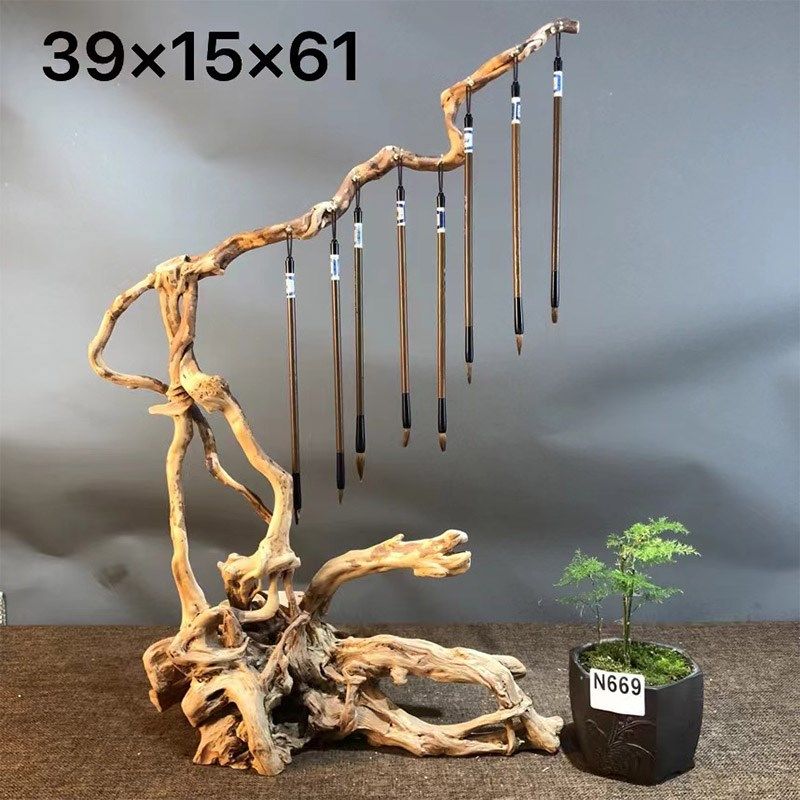 文化用品书桌收纳笔挂书房陈列用品架书房笔架文玩收藏笔架画舫架,文具电教/文化用品/商务用品,笔架,淘宝优惠券,粉丝福利购,淘宝优惠卷