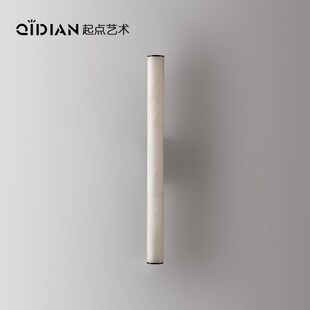 西班牙云石长条壁灯客厅背景墙过道卧室意式极简中古风装饰灯具