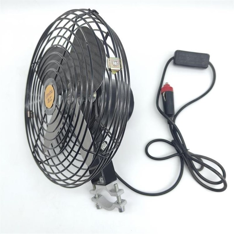 工程车收割机装载机12V24Vx车载风扇强力制冷堆高机装载机怪手电
