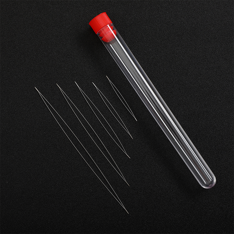 穿珠针不锈钢开口针穿珍珠引线