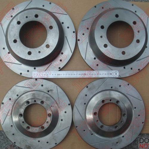 改装刹车碟 划线打孔碟 刹车盘 五十铃 庆铃竞技者V6 突路霸