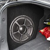 12寸 雪佛兰景程低音炮 无损安装 不占空间 10寸喇叭 超重低音