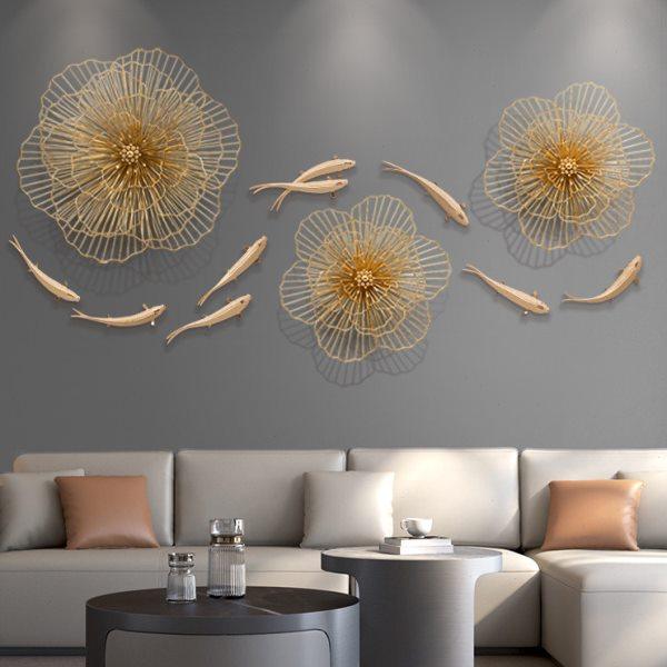 轻奢铁艺壁饰现代简约墙饰客厅沙发背景墙3d立体墙面装饰餐厅挂件,家居饰品,壁饰,淘宝优惠券,粉丝福利购,淘宝优惠卷