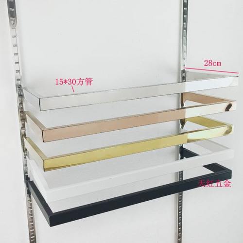 服装货架上墙立柱正挂侧挂衣架服装展示架男装女装童装货架衣服架