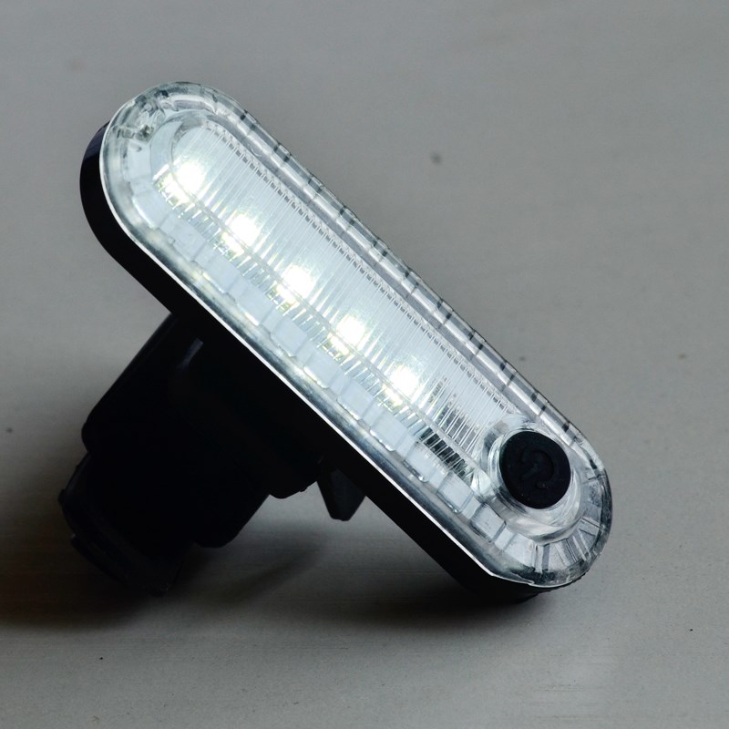 自行车灯尾灯usb充电r灯安全警示灯闪光灯炫彩变色爆闪高亮鞍座灯