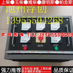 潍坊30KW 50千瓦柴油机发电机组 仪表箱控制箱开关箱配电箱开关柜