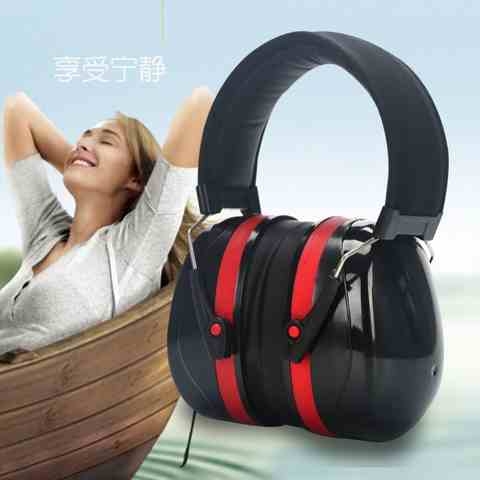 防噪音隔音耳罩保护夏天辅助晚上D加厚女款便携专业噪声睡觉礼物